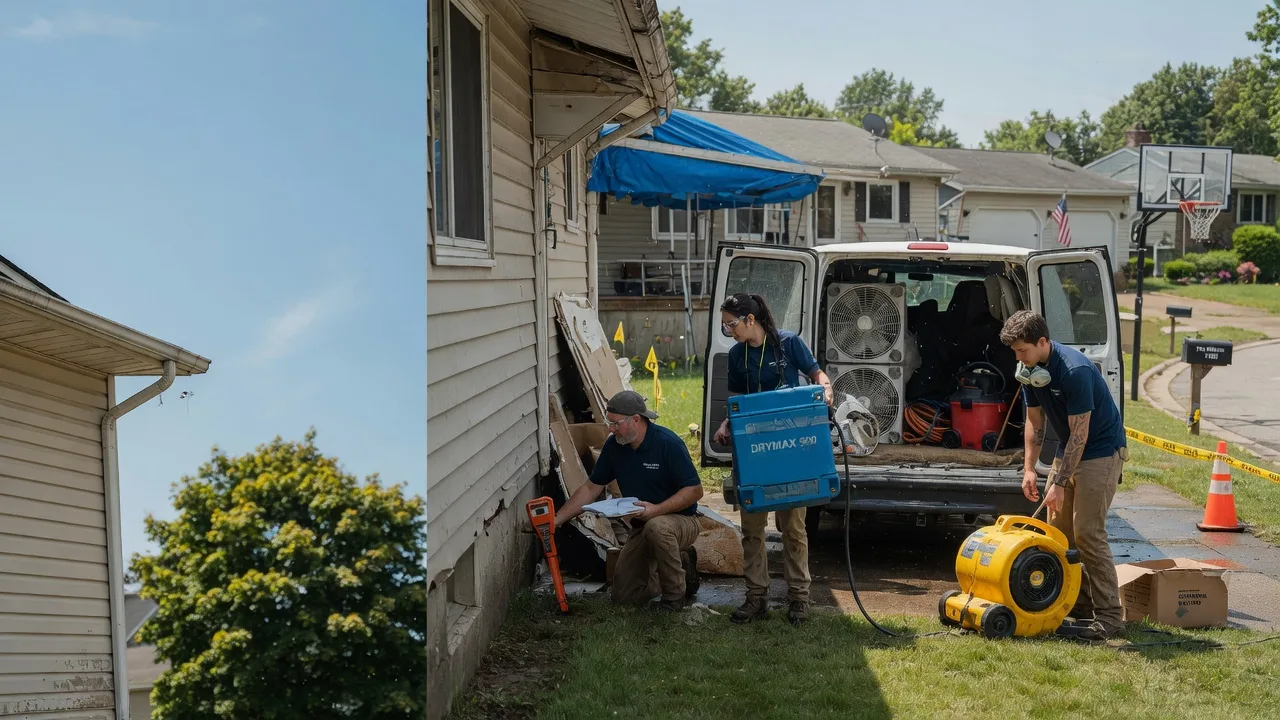 Ceiling Leak Cleanup in Dresden, NY near me