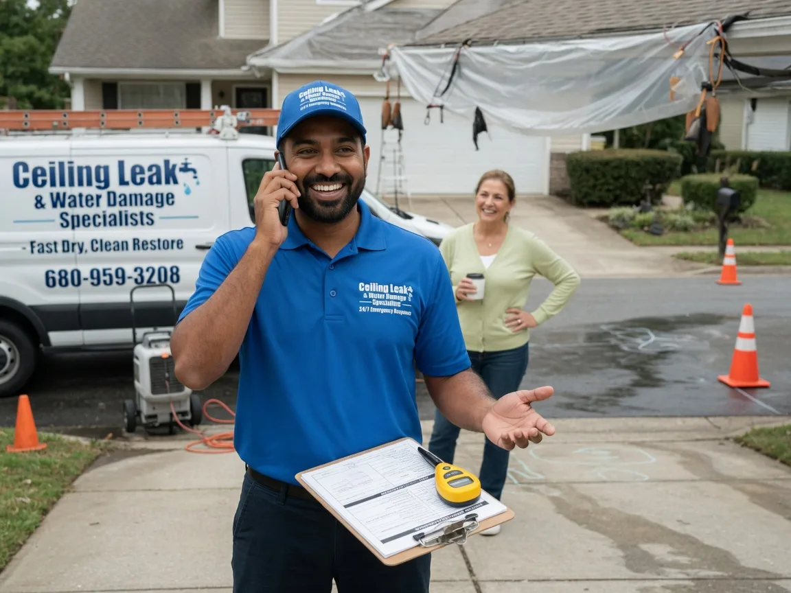 Ceiling Leak Cleanup Dresden, NY FAQs